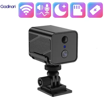 4G Card Mini WIFI Camera Built-in 3000mAh Battery Night Vision Surveillance Security Home Video Monitoring Human Detect 5X Zoom 1