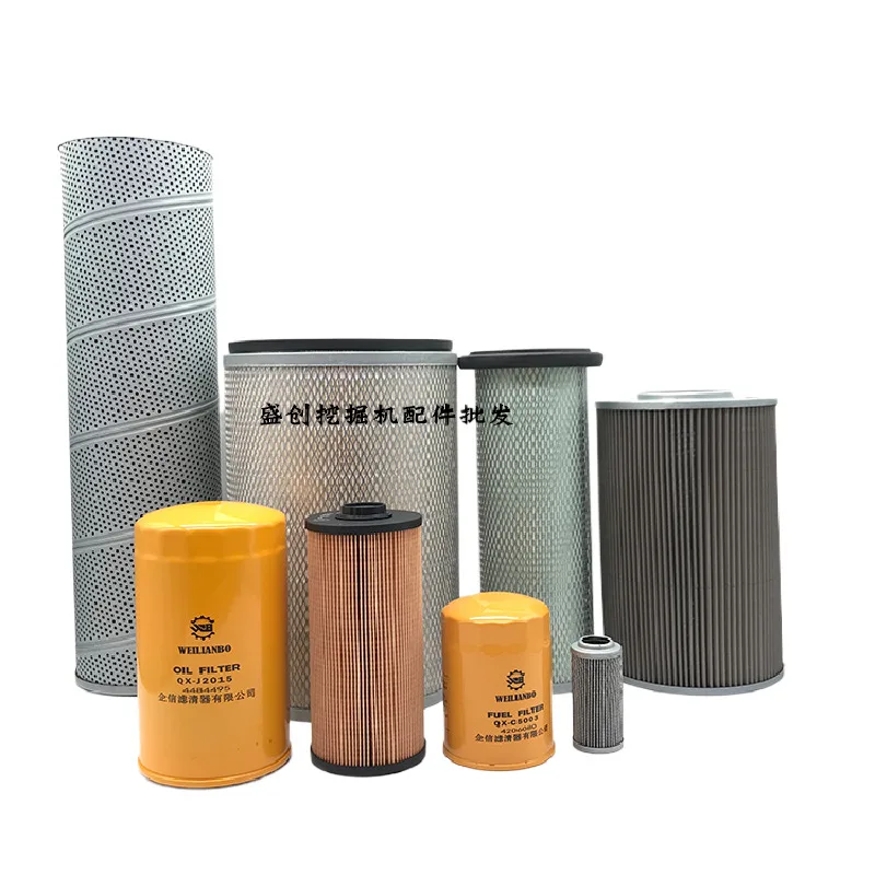 

For Sunward Swe 330lc Direct Injection Engine Oil Filter Element Diesel Air Hydraulic Return Excavator Accessories