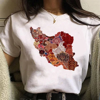 Iran tshirt women harajuku tshirt female funny clothing 1