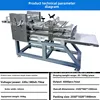 Continuous Toast Moulding Machine Assembly Line Bread Whole Continuous Dough Shaping Dough Moulding 2