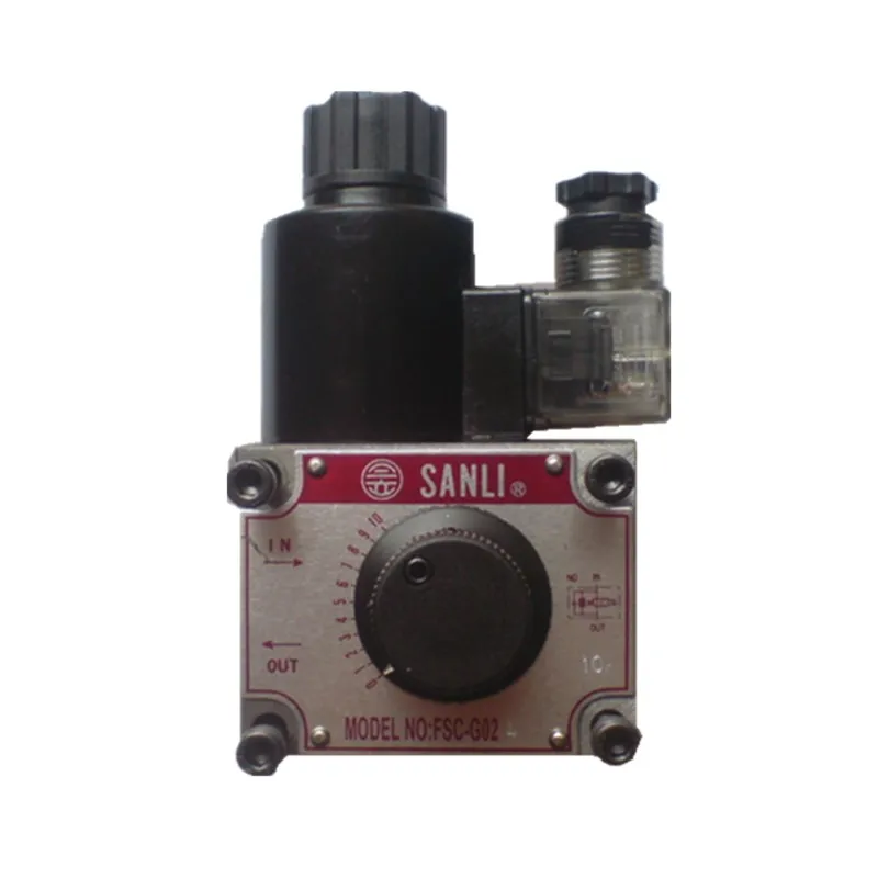 

sanli FSC-G03 G02 FSC-G03-4-24-01-NO Electromagnetic flow control regulating valve hydraulic