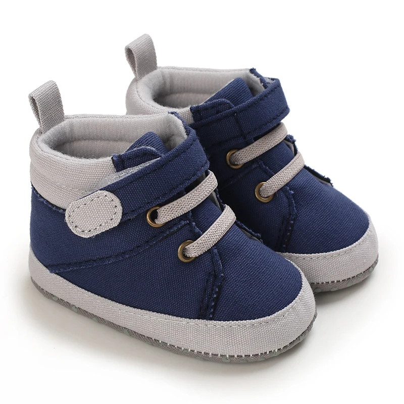 Lucky Blue Four Seasons Baby Soft Sole Walking Shoes for 0-1 Year Old Boys Casual Lightweight Sports Shoes Indoor Walking Shoes 6