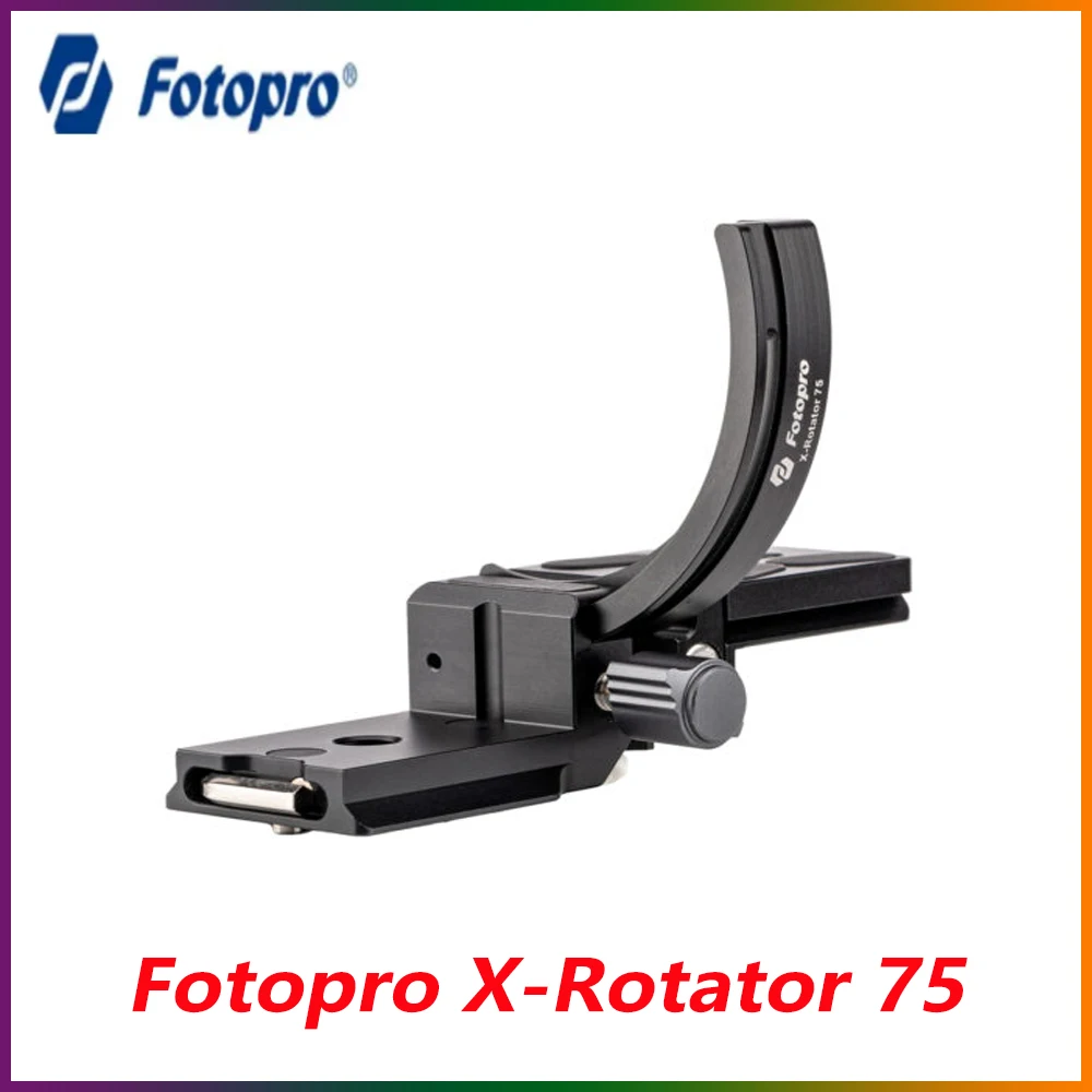 Fotopro X-Rotator 75 1/4 Circle Design Kit Piastra Di Montaggio Orizzontale-Verticale Per Fotocamera Sony A7 Iii/A7R V/A7 Iv/A7S Iii/ Dslr