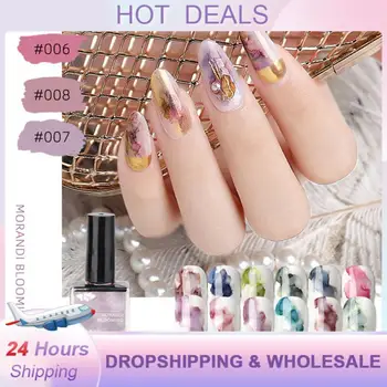 꽃무늬 젤 네일 컬러링 로션, 네일 강화 잉크, 대리석 컬러링 로션, 물 염색, 일본 컬러링 젤