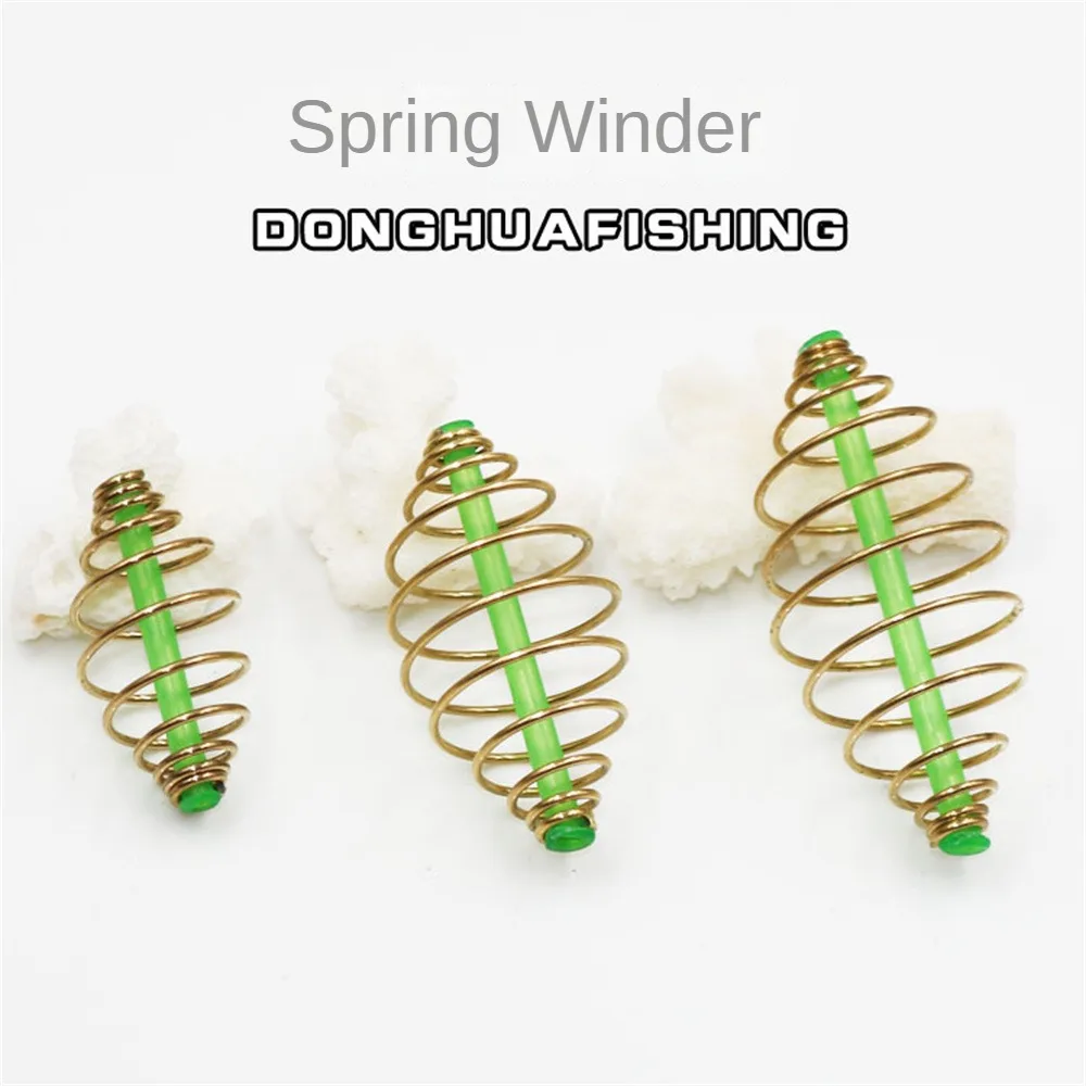

Spring Fishing Hook Stainless Steel Spring Corrosion And Rust Resistance Fishing Accessories Hook Rotating Clamp Nest Cracker