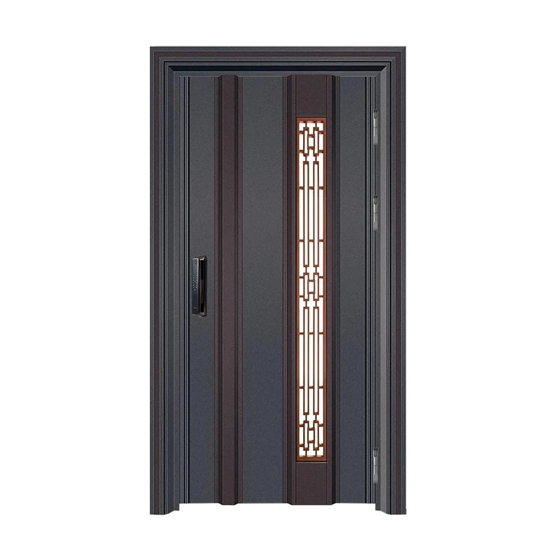 Modern Wood Exterior Entry Timber Door Solid Wooden entrance Timber Door Front Pivot Door 3