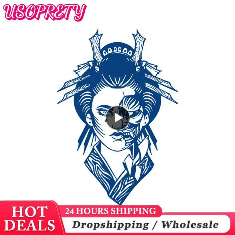 

1PCS Juice Lasting Ink Tattoos Body Art Waterproof Temporary Tattoo Sticker Dragon Wolf Eagle Tatoo Arm Fake Tiger Skull Tatto