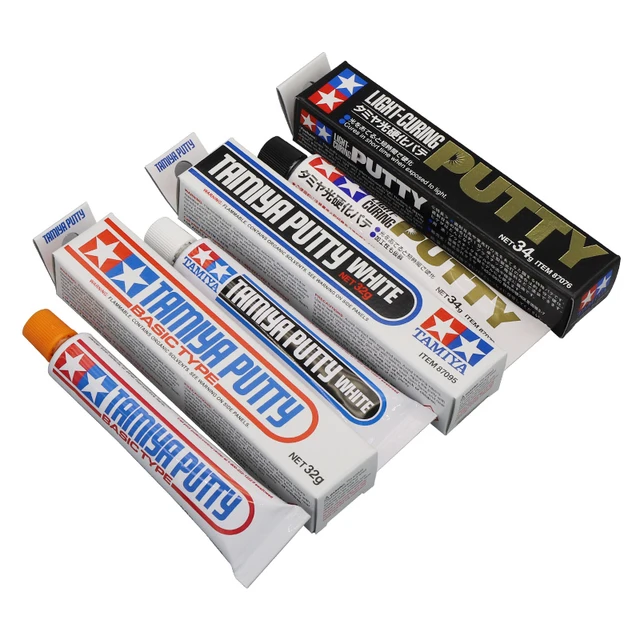 Tamiya 87076 Light-curing Putty 87053 87095 Basic Type Toothpaste Putty For  Plastic Model Joint Filling Making Hobby Craft Tools - Putty - AliExpress