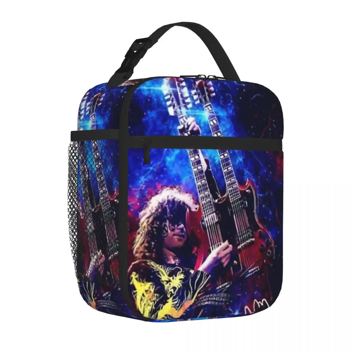 

Legend Jimmy-Page Insulated Lunch Bags Thermal Bag Lunch Boxes Cooler Thermal Lunch Box Lunch Tote Bag for Woman Student Office