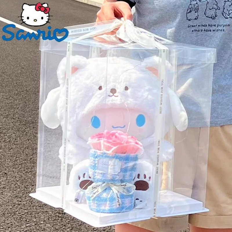 

Sanrio Cinnamoroll креативный плюшевый букет Мягкая кукла игрушки одноклассники Градуированные пары юбилей девушки подарки на день рождения