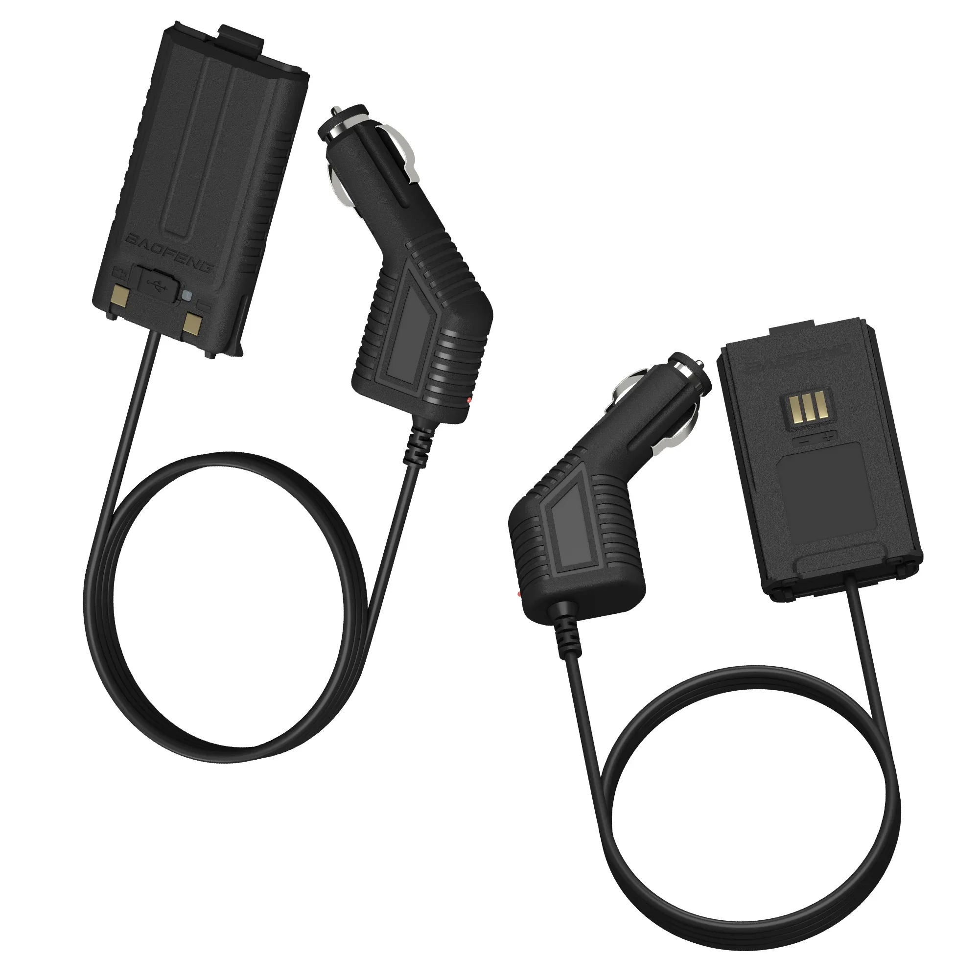 UV-5RH Pro GPS Battery Eliminator Car Charger 12-24V for GM-5RH GMRS AR-5RM K5Pl