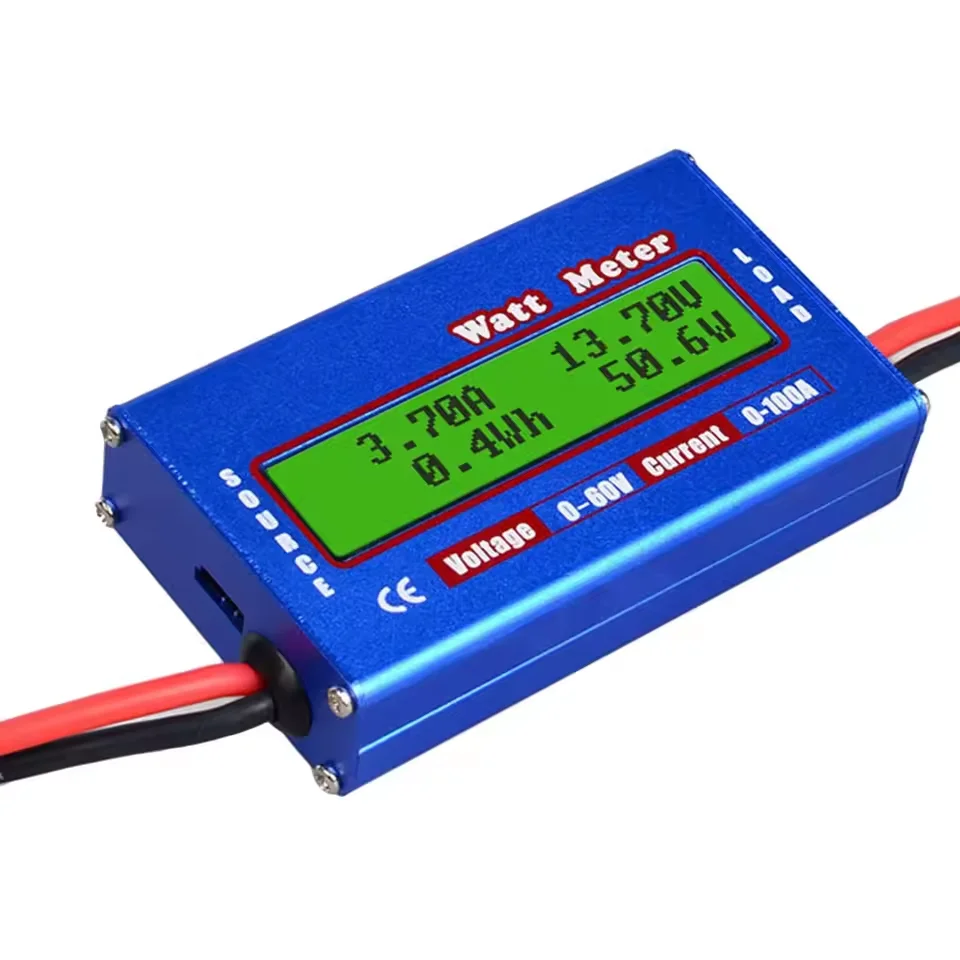 MASO Simple DC Power Analyser 12V 24V Balance Voltage Watt