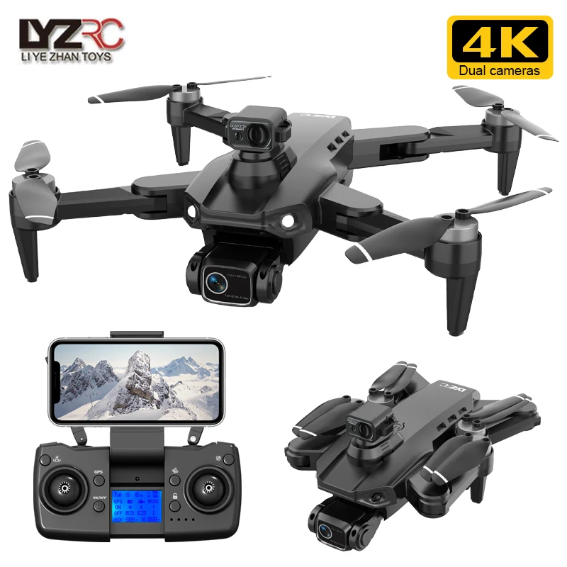 Дрон L900pro SE MAX с GPS и HD-камерой 4K, 2024 м