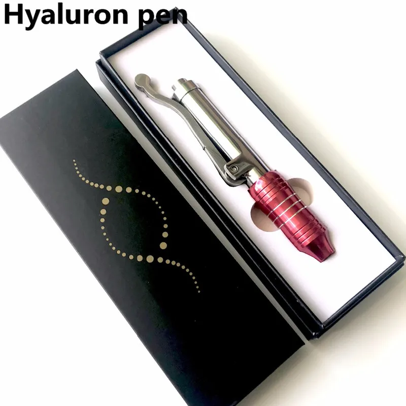 

0.3ML Hyaluron Pen Massage Atomizer Pen Kit High Pressure Acid Guns Anti Wrinkle Water Syringe Needle Injection Beauty