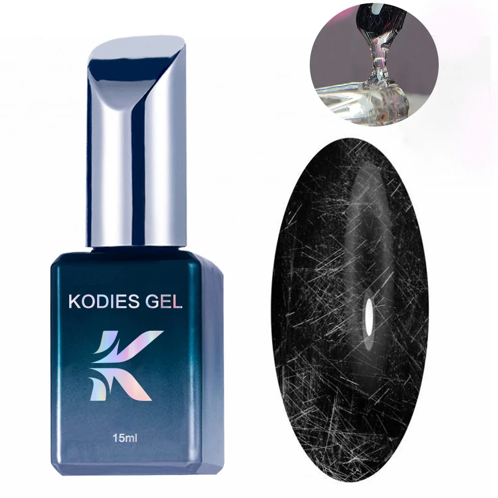 코디즈 젤 파이버 러버 베이스 젤 네일 폴리쉬 클리어 UV/LED 퀵 빌더 컨스트럭션 젤 파이버글라스 네일 아트 베이스 코트 매니큐어