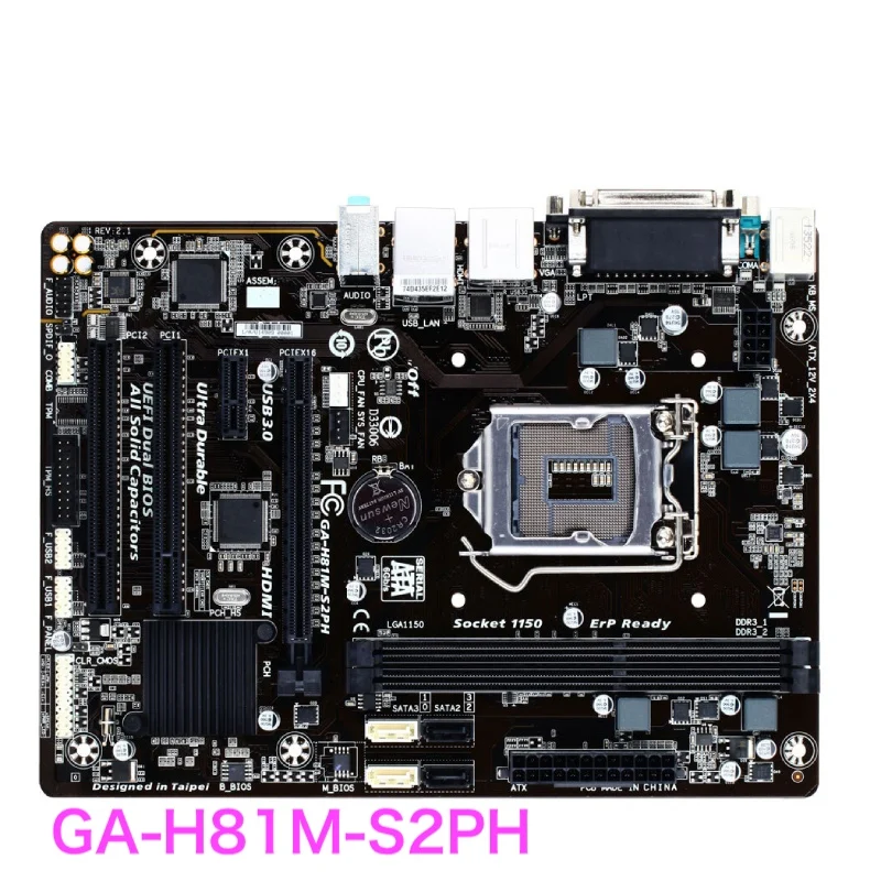 

Suitable For Gigabyte GA-H81M-S2PH Motherboard H81 16GB LGA 1150 DDR3 Mainboard 100% Tested OK Fully Work Free Shipping