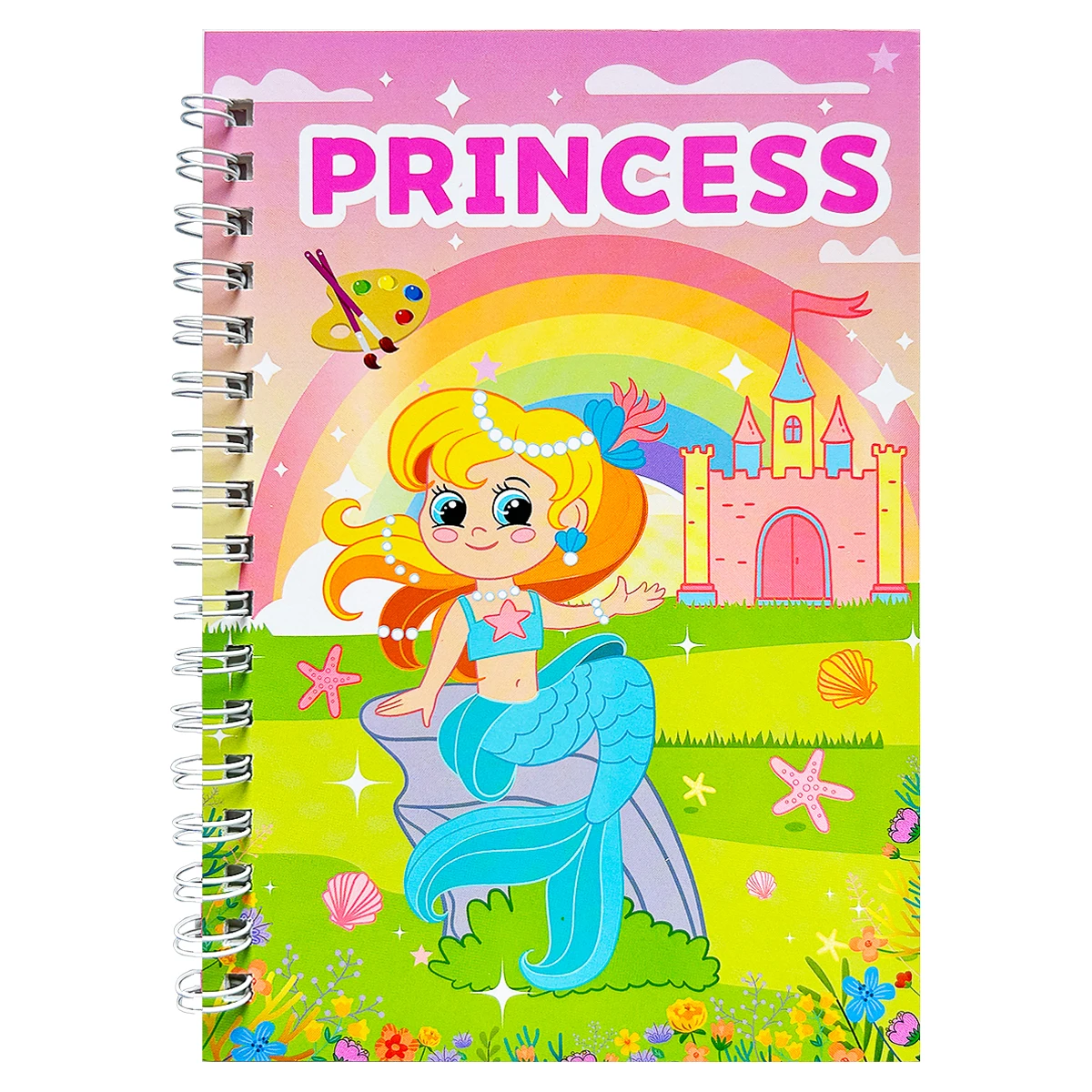 Children's Watercolor Painting Set: 24-Piece Art Kit with Fun Themes