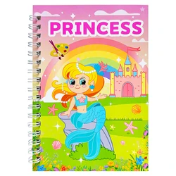 Children's Watercolor Painting Set: 24 - Piece Art Kit with Fun Themes - Mermaid