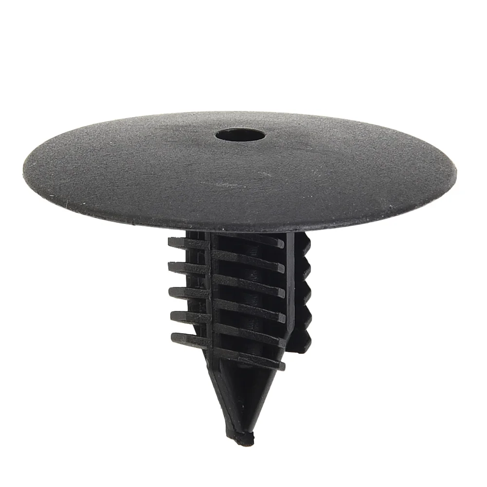 

For Clio Scenic Spruce Clip Securing Clip Trim Wheel Arch Lining 10mm Hole Accessories Black Replacement Splash Guard