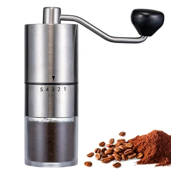 Portable Manual Coffee Grinder – Adjustable Coarseness, Travel-Friendly 1