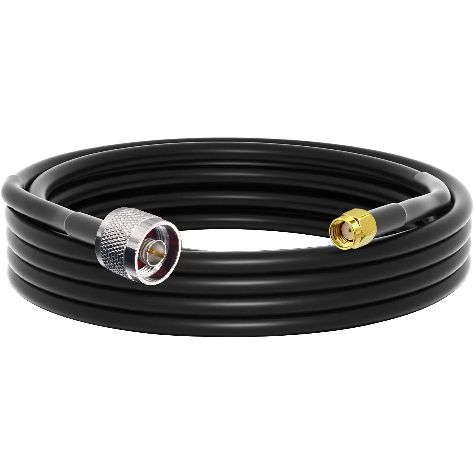Cavo Di Prolunga Per Antenna WLAN RP-SMA, 1 Metro, 2 Pezzi, Bassa Perdita, Per Router WiFi E Schede Di Rete - 2