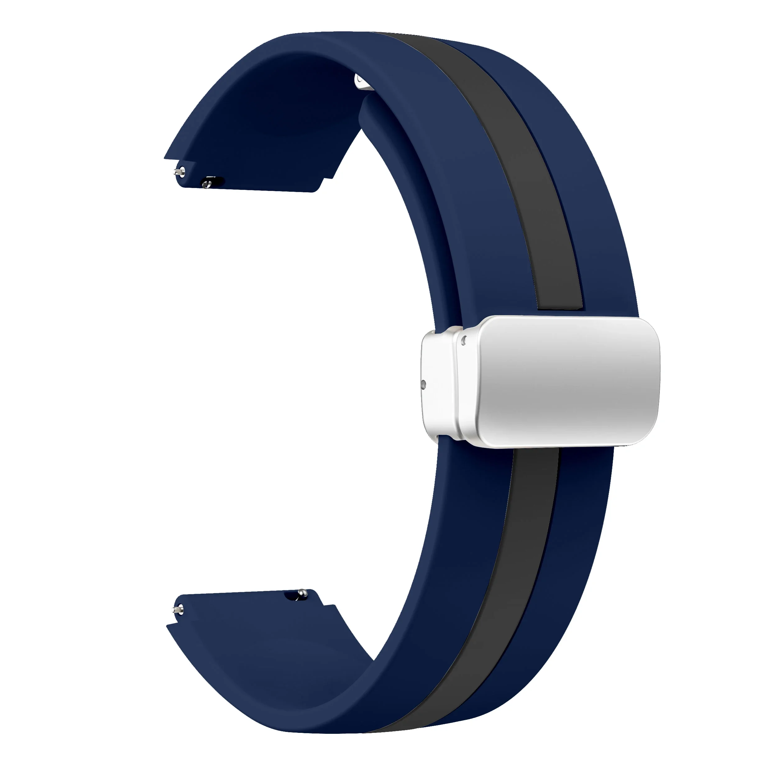 Magnetic Button Bracelet Universal Watch Strap, Available in Multiple Widths