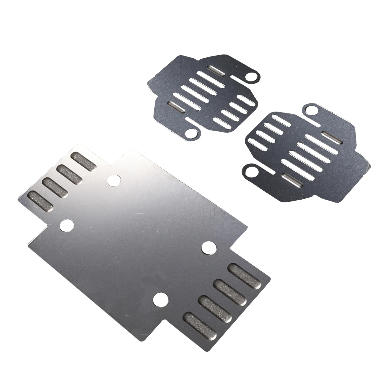 Replacement Metal Bottom Guard Assembly For FMS FCX24 Power Wagon 1/24 Car Stainless Steel Wear-resistant RC Car Accessories Kit