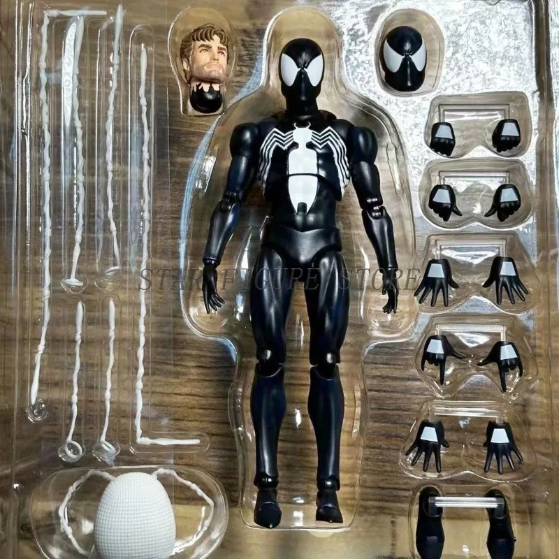 MAFEX スパイダーマン ブラックコスチューム No.147 MAFEX スパイダーマン ブラック コスチューム COMIC Ver. 147 In