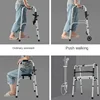 Aluminum Alloy Shower Chair  NonSlip Quad Cane, HeightAdjustable Mobility Aid, Ideal for Elderly and Stroke Patients 3