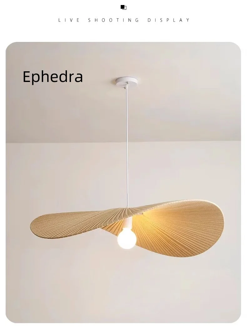 Fabric Hat Chandelier