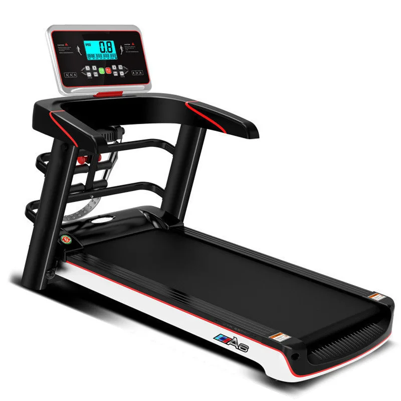 

The New Home Treadmill Weight Loss Can Massage Electric Walker Full Folding Mini Fitness Equipment Exercise Machine Black Unisex