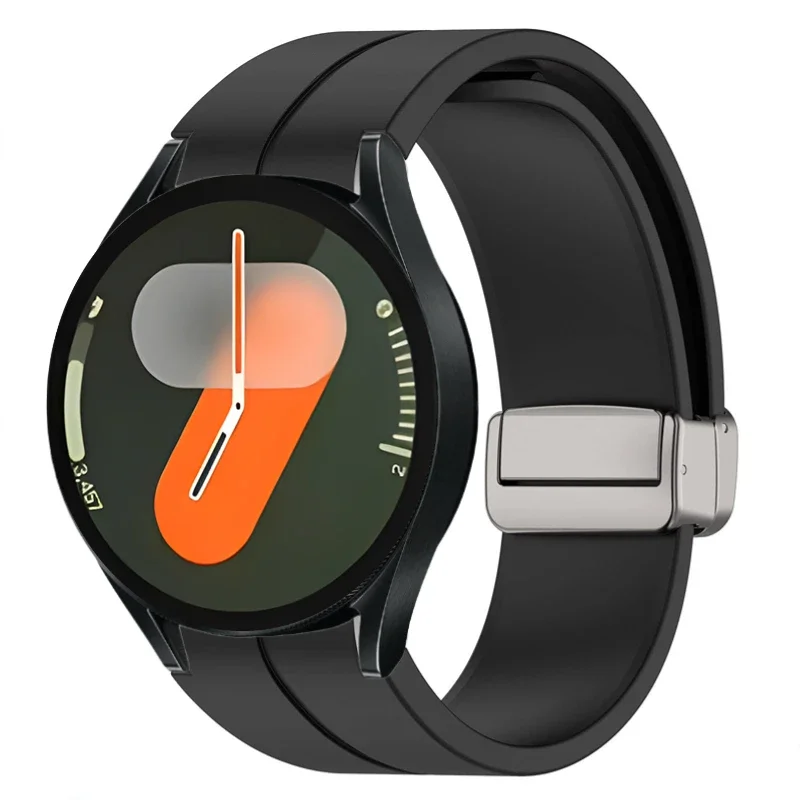 Magnetic Silicone Band Bracelet for Smartwatches - Various Sizes