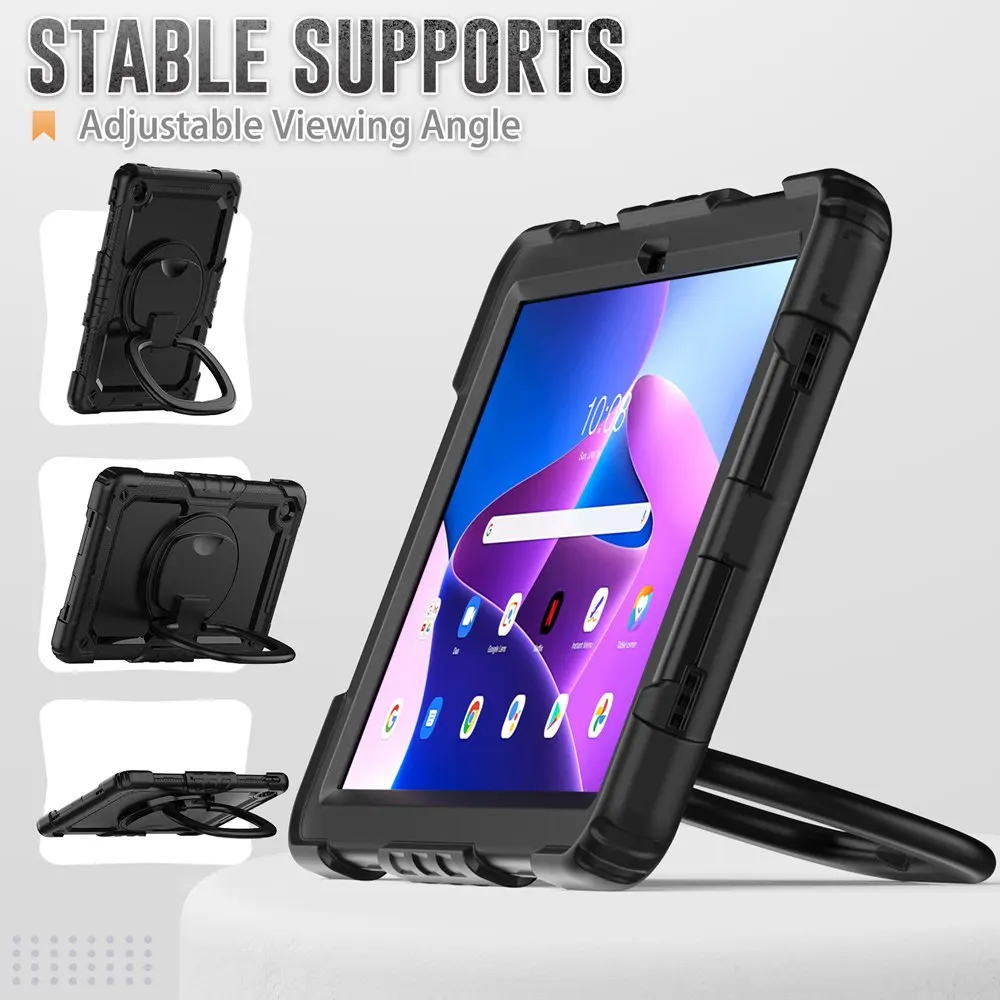 Rugged Armor Kickstand Case For Lenovo Tab M10 Plus 3rd Gen P11