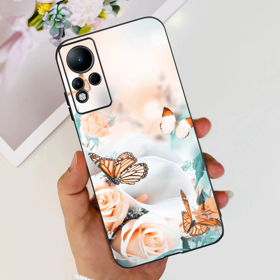 Cute Fashion Painted Soft TPU Case Cover - Stylish Protective s Capa