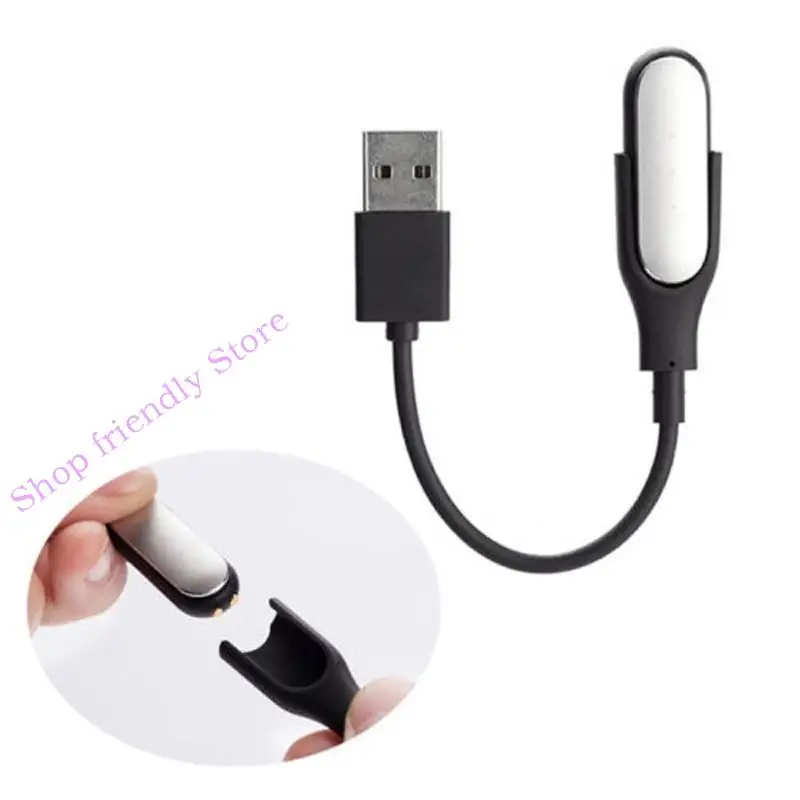 【Customer favorite】 594A New Replacement USB Charging Cable Cord For Mi Band 2 for