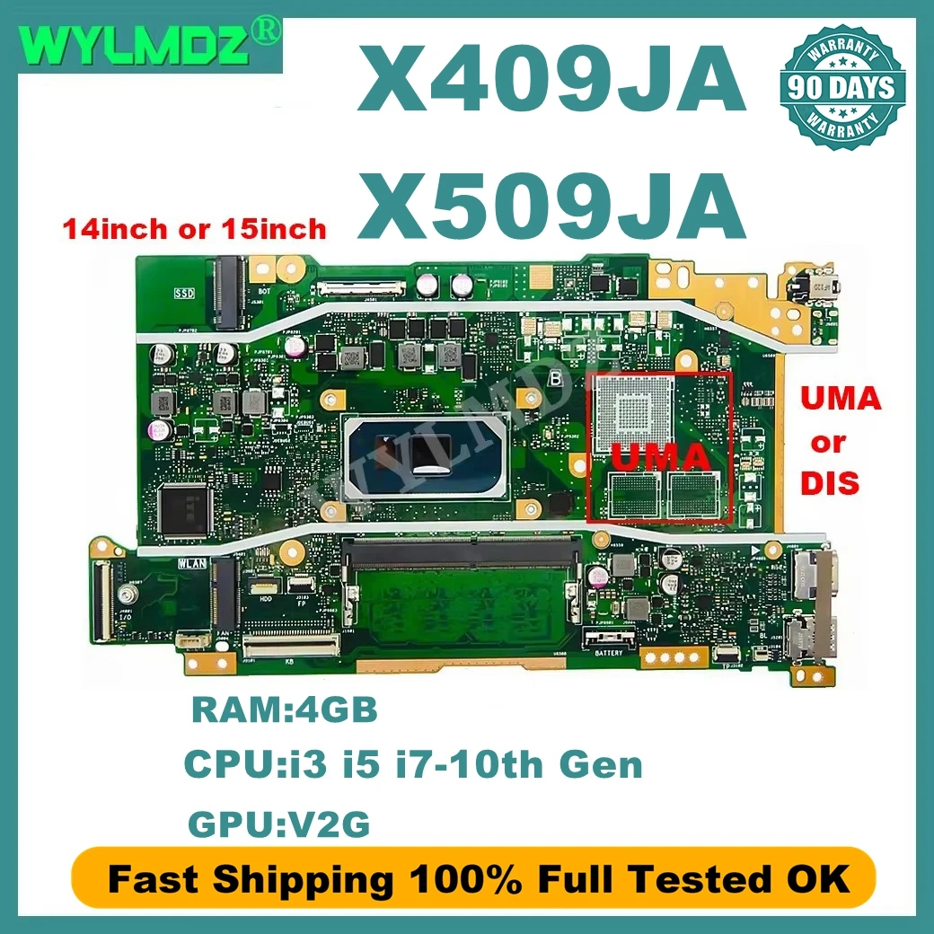 Compatible Ram X509ja Ram Upgrade X409JA Motherboard For