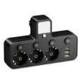 3 Black USB
