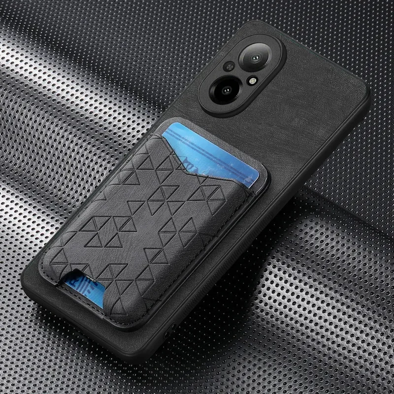 Luxury Leather Card Back Cover Case - Premium Design