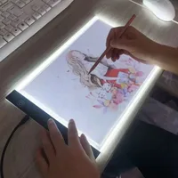 A4/A5 LED copying table copying table calligraphy luminous board painting board hand copied newspaper anime transparent board - Image 3