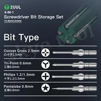 مفك 2UUL SD24 (4 في 1) الاحترافي – 4 لقم أساسية للصيانة في أداة واحدة مدمجة 5