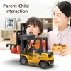 RC Forklift 1/10 Ratio Metal Carrier Board 2.4GHz 10 Channel RC Construction Engineering Lifting Toy Warehouse Truck Vehicle 6