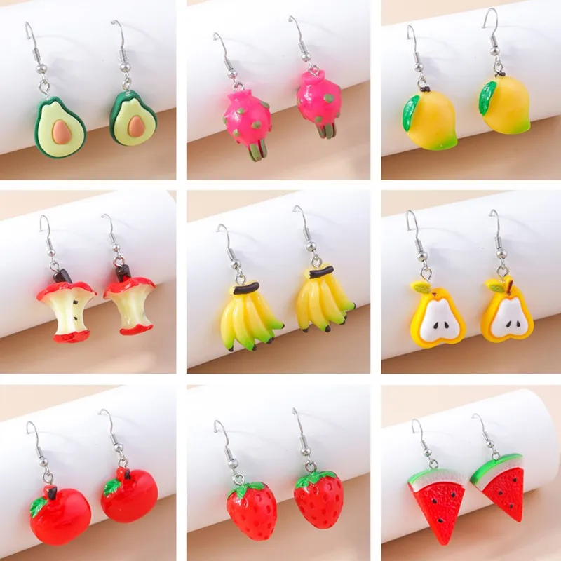 Orecchini Pendenti A Forma Di Ciliegia 3D - Divertenti E Colorati, Regalo Perfetto Per Donne E Ragazze - Foto 13