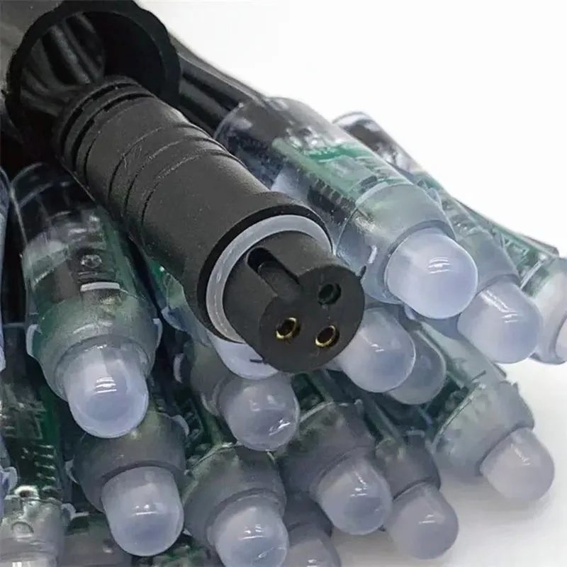 WS2811LED pixel light 12mm RGB advertising light addressable bullet head string programmable module waterproof IP68
