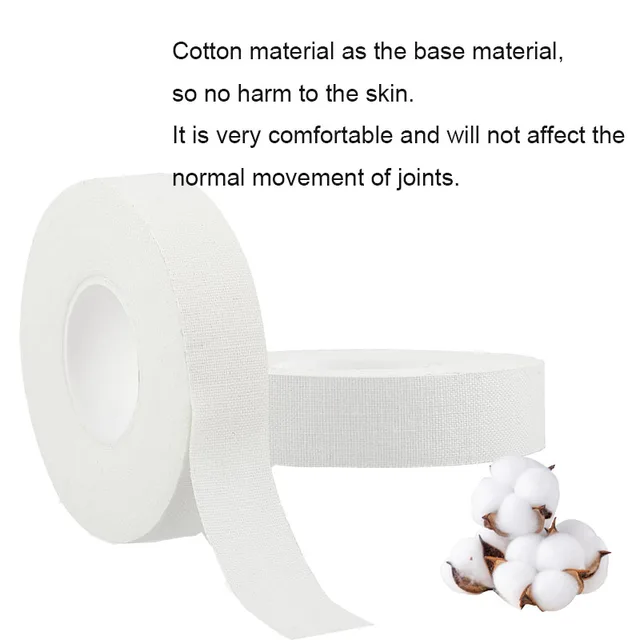 3/6pcs Finger Tape 0.5in White Athletic Tape for Fingers Feet Sport Rock Climbing,Jiu-Jitsu,Wrestling,Judo Basketball Sport Tape 3