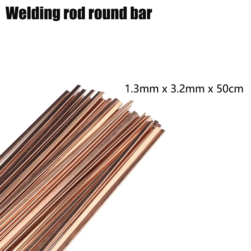 1KG 3/10/20/30pcs Copper Electrode Welding Wire Brass Welding Rod Phosphorus Soldering No Need Solder Powder Rods Tools welding wire