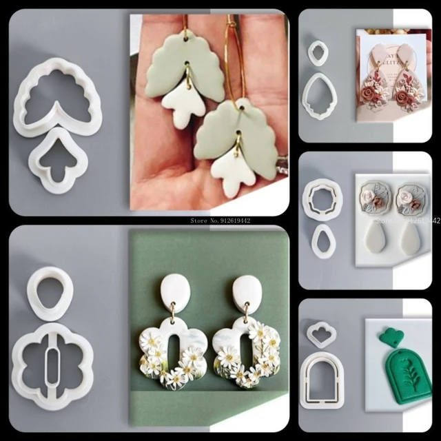 Polymer Clay Cutters Making Earring  Polymer Clay Cutters Jewelry Making -  Shape - Aliexpress