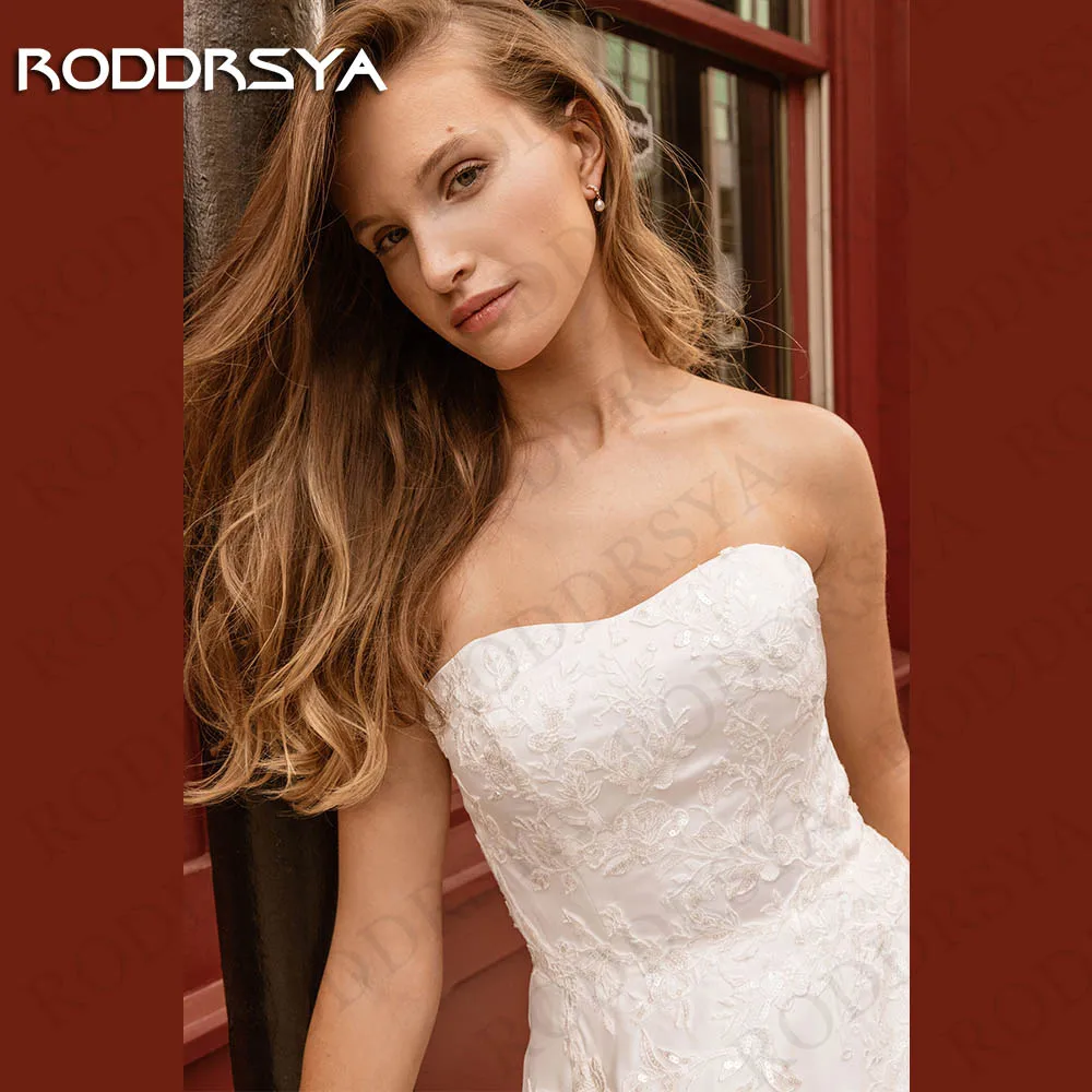 Рисунок 2 - Женское свадебное платье без бретелек RODDRSYA