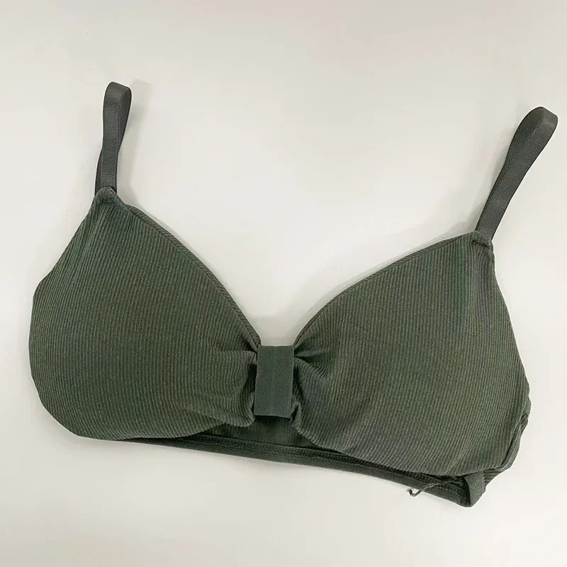 Cotton Brassiere Comfort Padded Bra Top Female Bralette Seamless Underwear Wire Free Bras for Women Sexy Lingerie Push Up Bras