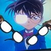 Halloween Funny Detective Conan Cosplay Led Light-Emitting Glasses Props Adult Children Conan Performance Props Toys Gift 3