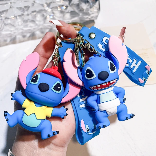 Cartoon Anime Kawaii Lilo Stich Anhänger Schlüssel bund Auto